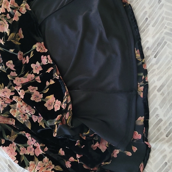 Dex Burnout Velvet Dress - Picture 14 of 14